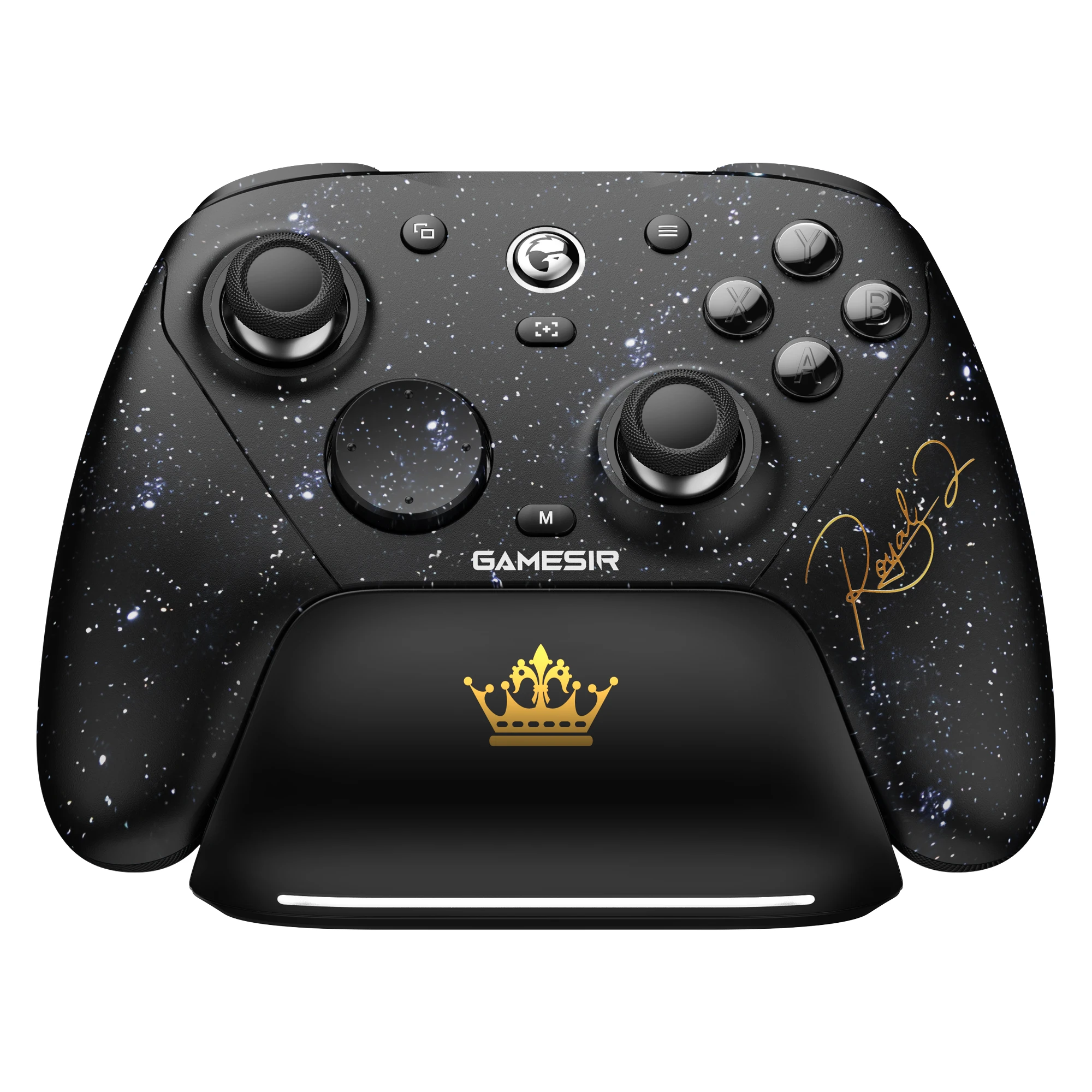 [Royal2 Edition] GameSir G7 Pro 8K PC Wireless Gaming Controller with Hall Effect Triggers and TMR Joystick Six-axis Turbo Function 2.4G Wired E-sports Gamepad