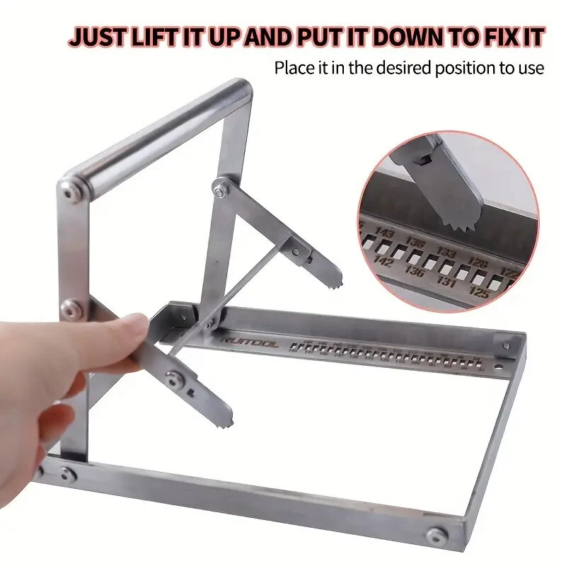 RUITOOL Adjustable Cutting Machine Support Frame Metal Cutting Machine Work Support Stand Cutting Machine Attachment — view 5