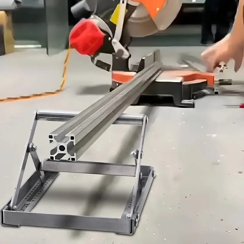 RUITOOL Adjustable Cutting Machine Support Frame Metal Cutting Machine Work Support Stand Cutting Machine Attachment — view 9