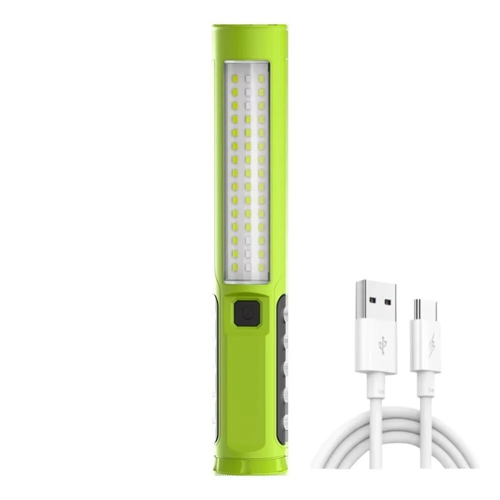 S09 Portable COB Foldable Work Light Magnetic Light Car Repair Light Red/Blue Warning Light Outdoor Emergency Inspection Lamp — view 9