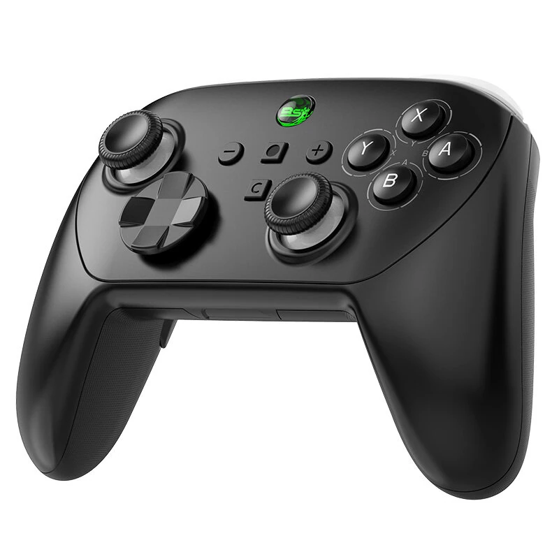 S13E Wireless bluetooth Gamepad for Nintendo Switch/PC with Dual Hall Joysticks 1000Hz Polling Rate 6-Axis Gyro Programmable Back Buttons Turbo Mode One-Click Screenshot — Pricio