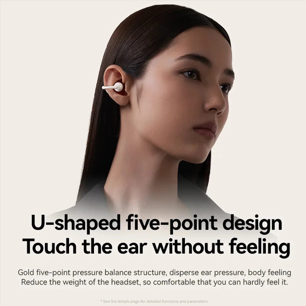 SANAG Z60S OWS Earclips Wireless bluetotooth 5.4 Earphone 12mm Composite Double Magnetic Film AI Call Noise Reduction Touch Control Open-ear Sports Headphones — view 6