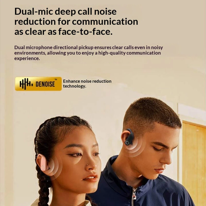 SANAG Z9 TWS Earphone bluetooth Earphone HiFi Stereo Deep Bass Dual Microphones CVC Call Noise Cancelling Power Display IPX5 Waterproof Earhooks Sports Headphones — view 4