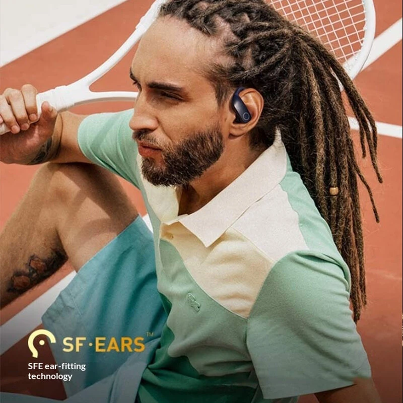 SANAG Z9 TWS Earphone bluetooth Earphone HiFi Stereo Deep Bass Dual Microphones CVC Call Noise Cancelling Power Display IPX5 Waterproof Earhooks Sports Headphones — view 5