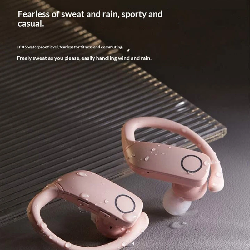 SANAG Z9 TWS Earphone bluetooth Earphone HiFi Stereo Deep Bass Dual Microphones CVC Call Noise Cancelling Power Display IPX5 Waterproof Earhooks Sports Headphones — view 7