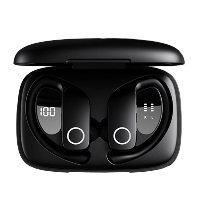 SANAG Z9 TWS Earphone bluetooth Earphone HiFi Stereo Deep Bass Dual Microphones CVC Call Noise Cancelling Power Display IPX5 Waterproof Earhooks Sports Headphones — view 8