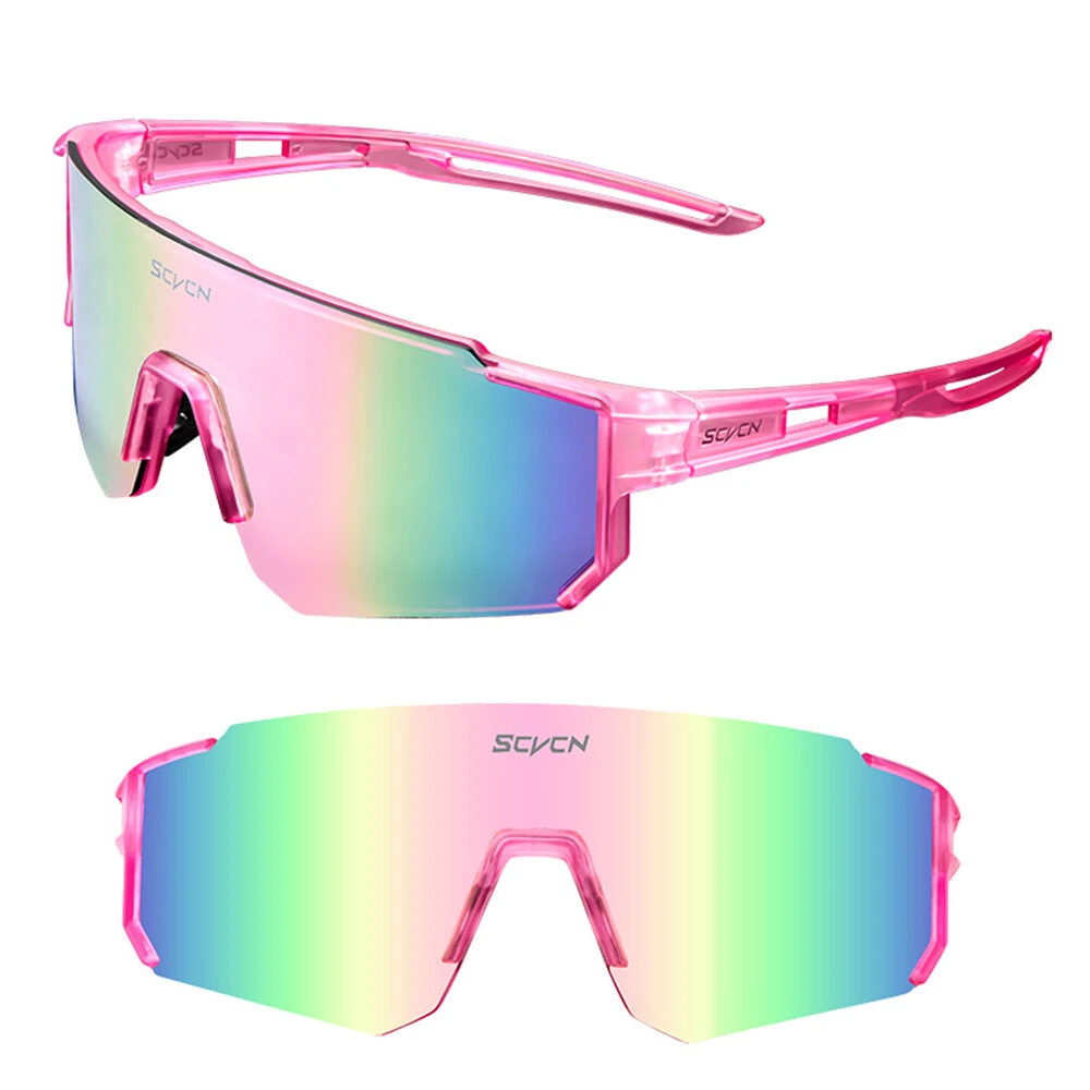 SCVCN UV400 HD Polarized Cycling Sunglasses Women Men Outdoor Sports Bike Glasses Windproof Fishing Hiking Bicycle Sun Glasses Goggles — SCVCN