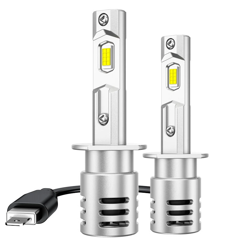 SEALIGHT X5 H1 2PCS Car LED Headlight Bulbs 6000LM LED Front Headlamps Hi Low Beam 6500K Super Bright Light 3570 LED Chips — view 2