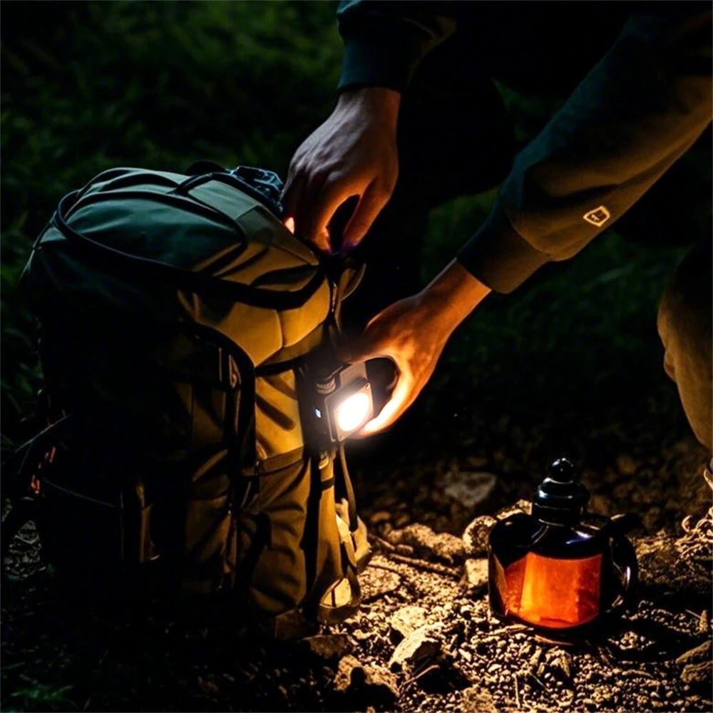 SEEKNITE USB Rechargeable LED Camping Lantern with Magnetic Base and Multi-Source COB Work/Repair Light for Outdoor Use — view 2