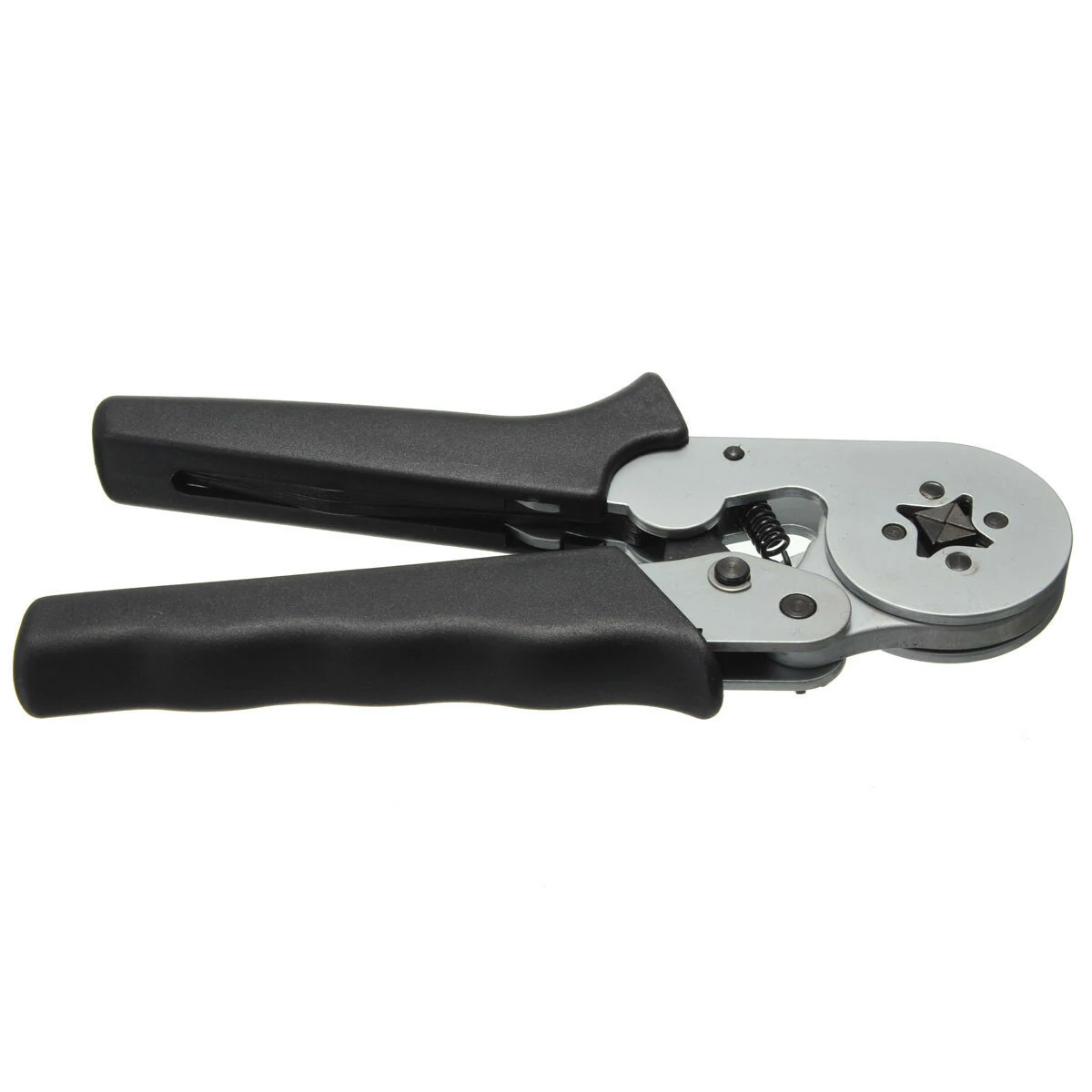 Self-Adjustable Terminal Crimping Tool with 0.08-6.0mm² Range Ergonomic Nylon Handle Uniform Pressure Crimp Ideal for Insulated and Non-insulated Wire Connections — view 5