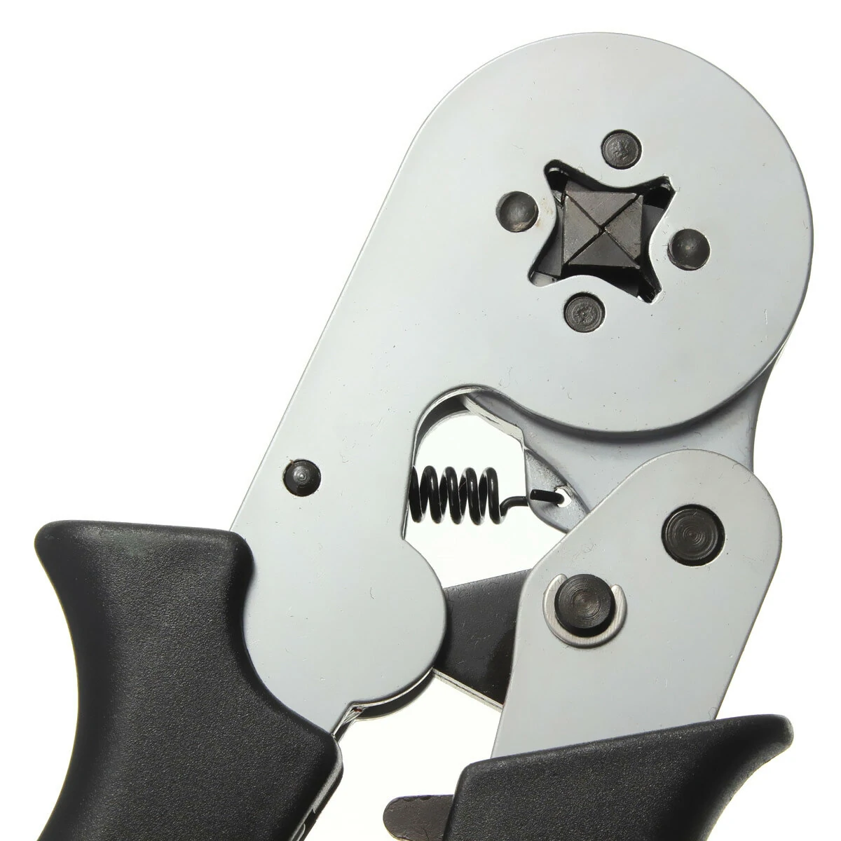 Self-Adjustable Terminal Crimping Tool with 0.08-6.0mm² Range Ergonomic Nylon Handle Uniform Pressure Crimp Ideal for Insulated and Non-insulated Wire Connections — view 7