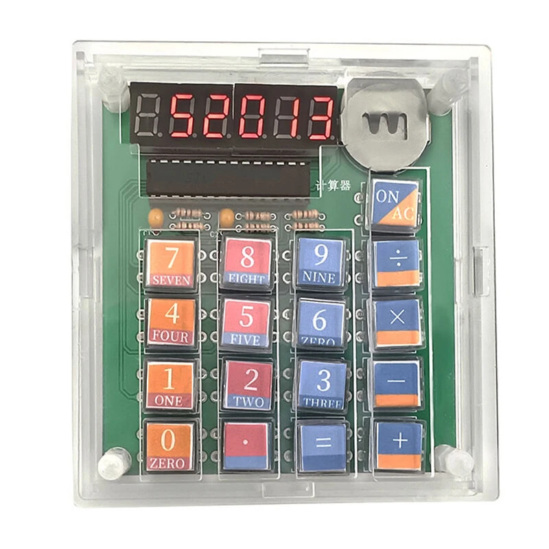 Self-made Caculator Six-digit DIY Caculator Kit — view 3