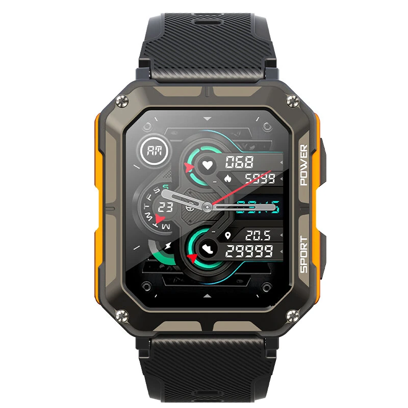 Senbono C20pro 1.83inch HD Screen bluetooth Call Heart Rate Blood Pressure Blood Oxygen Monitor Sleep Monitoring Breathe Training Multi-sport Modes IP68 Waterproof Smart Watch — view 6
