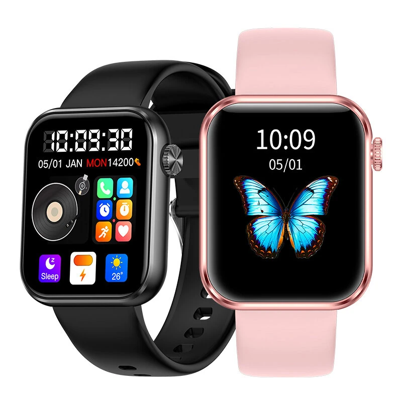 SENBONO M100 1.85-inch HD Screen 512MB Memory Video Dial DIY bluetooth Call Heart Rate Blood Oxygen Monitor Sleep Monitoring Multi-sport Modes IP68 Waterproof Smart Watch — SENBONO