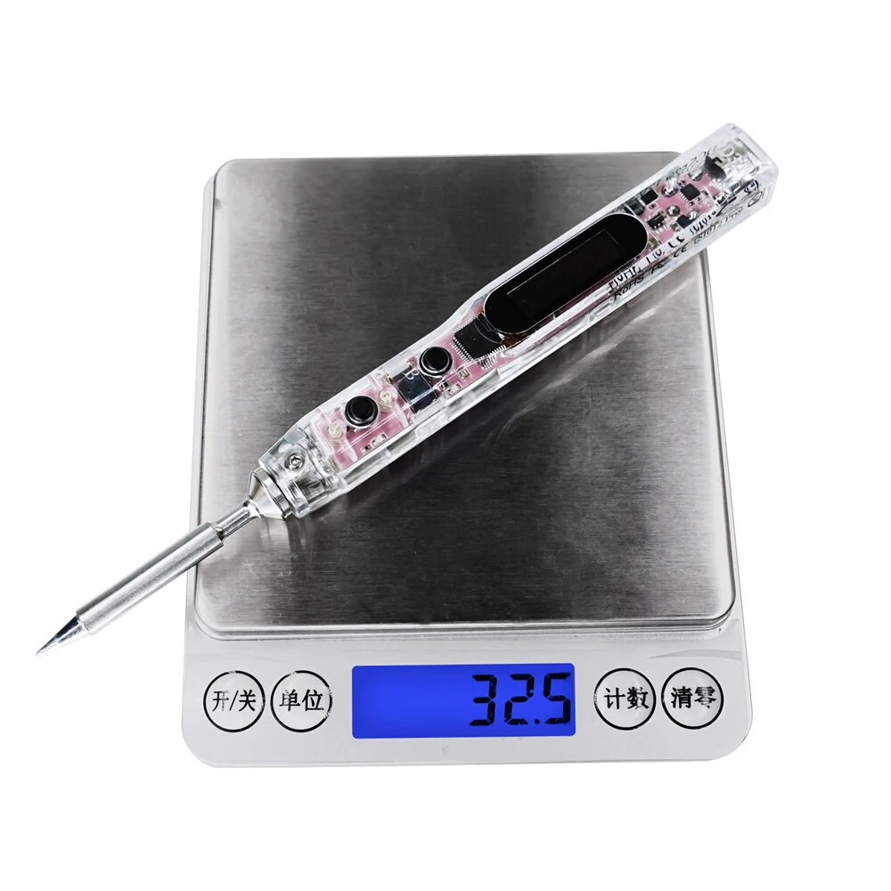 SEQUER SI012 Pro Max T12 Portable OLED Soldering Iron with Color Ambience Light Chinese, English and Russian Menu Applicable T12 Soldering Iron Tips Support PD — view 9