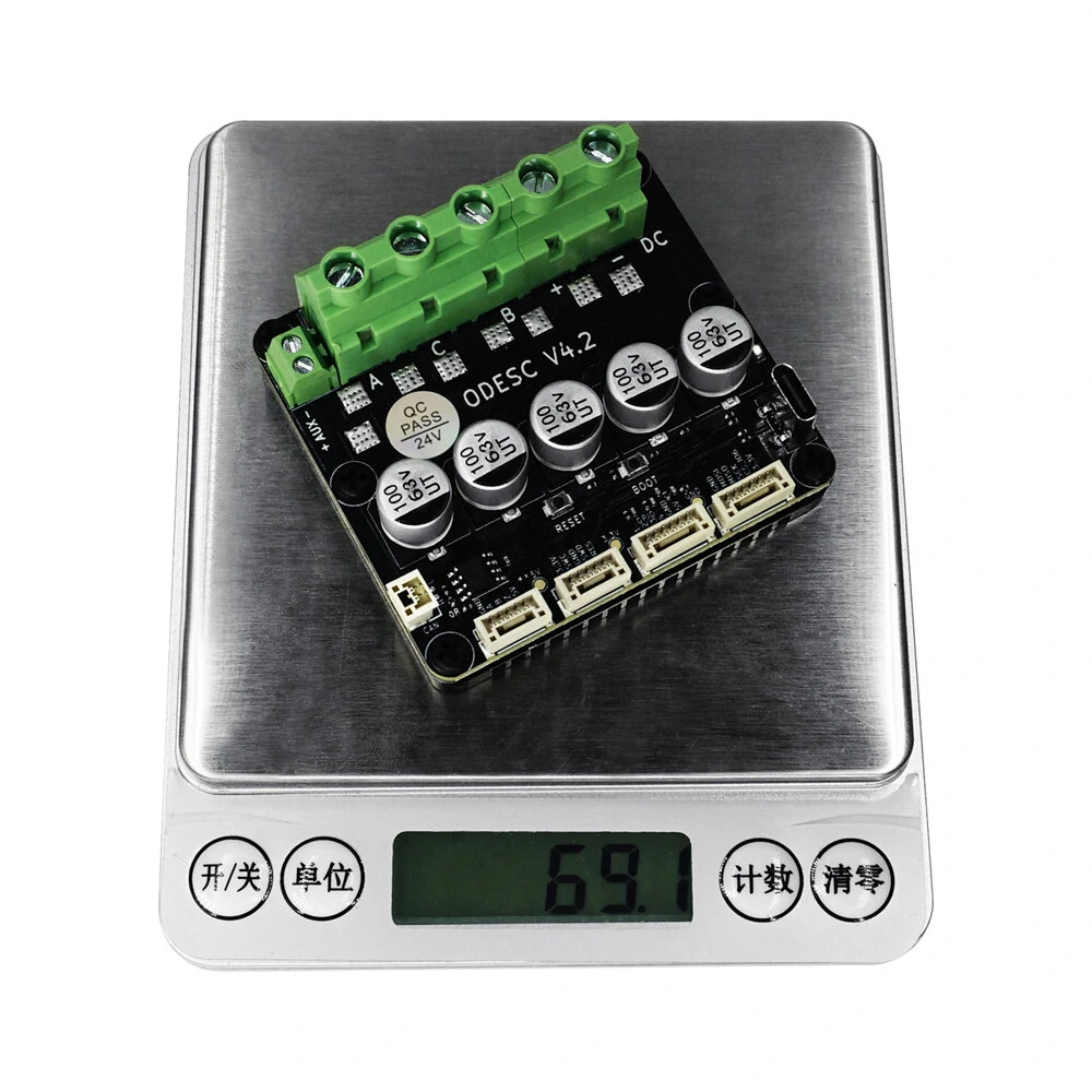 SEQURE ODESC V4.2 Single Drive High Current High Precision Brushless Servo Motor Controller Based On ODrive3.6 Upgrade, Software Configuration Compatible With Odrivetool FOC BLDC RC Car Parts — view 10