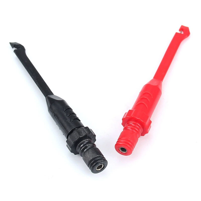 SG1016 4mm Banana Plug Multimeter Test Probes Nickel Plated Brass Wire Piercing Tools for Electrical and Automotive Circuit Testing — view 2
