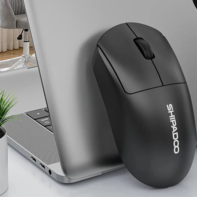 SHIPADOO W200 2.4G Wireless Mouse 1000DPI Ergonomics Laptop Tablet Desktop Gamer Mice Plug and Play — view 3