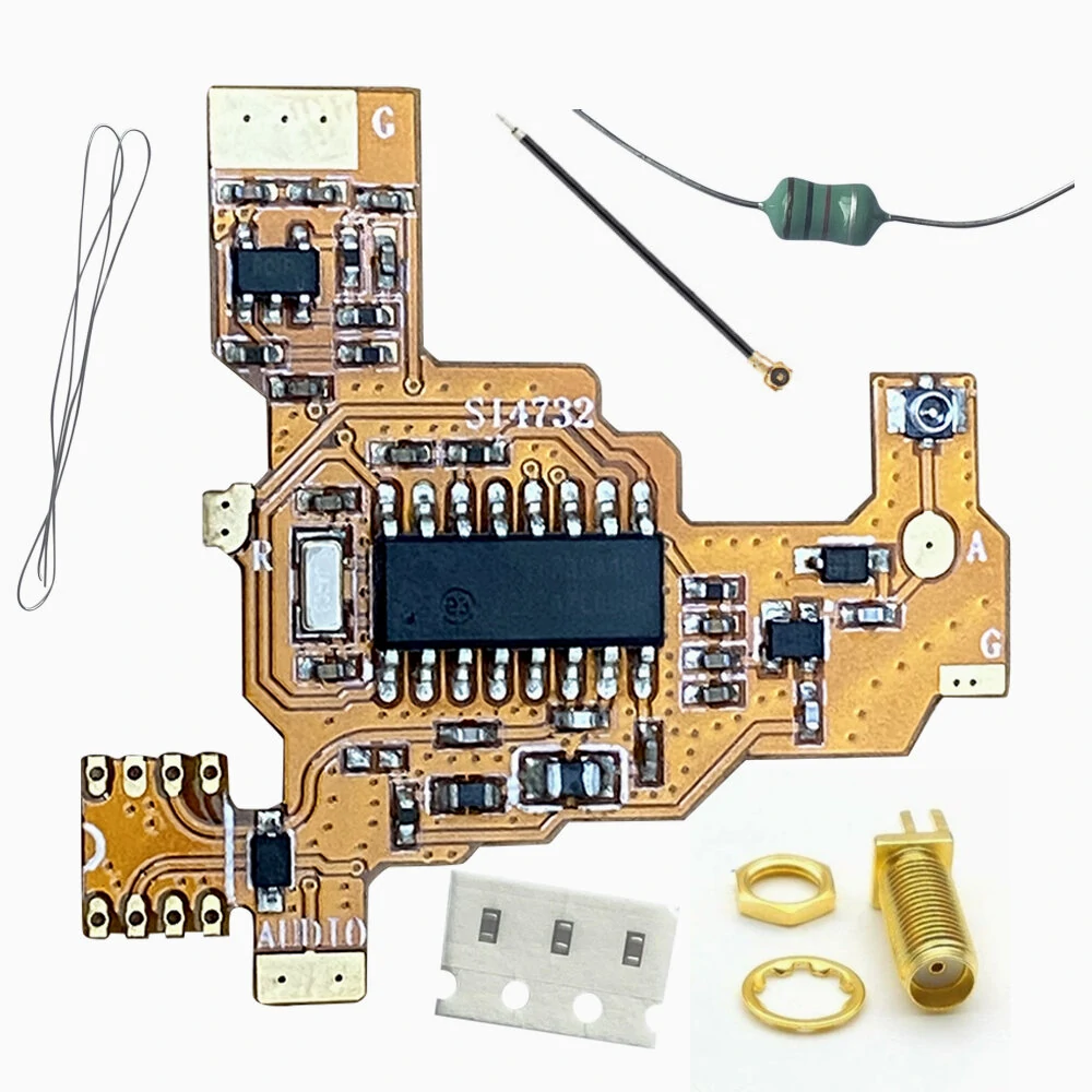 SI4732 Chip and Crystal Oscillator Component Modification Module for Quansheng UVK5/K6 PLUS FPC Version — view 2