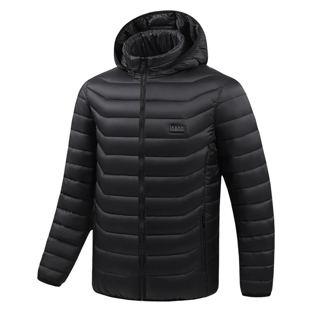 Single-control 9-zone Heating / Dual-control 11-zone Heating Electric Jacket Three Temperature Adjustment USB Power Supply Intelligent Warmth Retention for outdoor Cycling Sports — image 1