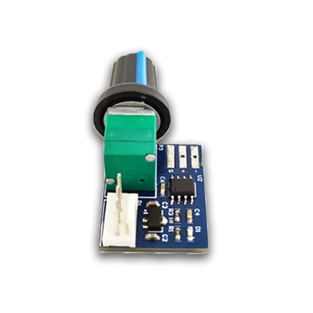Single PWM Fan Speed Controller DC 12V Mute 4 Pin Computer Temperature Control Switch Cooler Fan — view 3