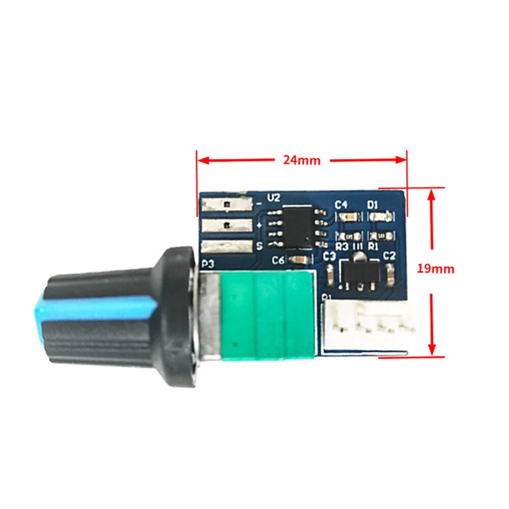 Single PWM Fan Speed Controller DC 12V Mute 4 Pin Computer Temperature Control Switch Cooler Fan — view 8