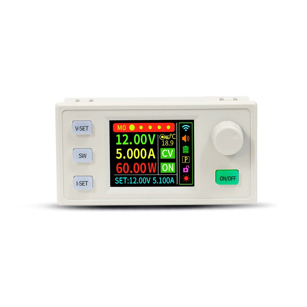 Sinilink XY-6506S DC Buck Power Supply 65V 390W Step Down Power Converter for Solar Charging Voltage Current Regulator