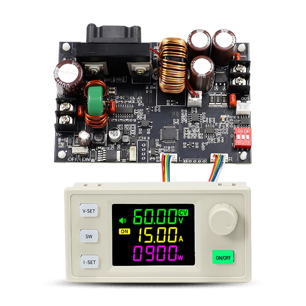 Sinlink XY6015LV CNC Adjustable DC Stabilized Power Supply Module Constant Voltage and Current 15A/900W Voltage Reduction Module