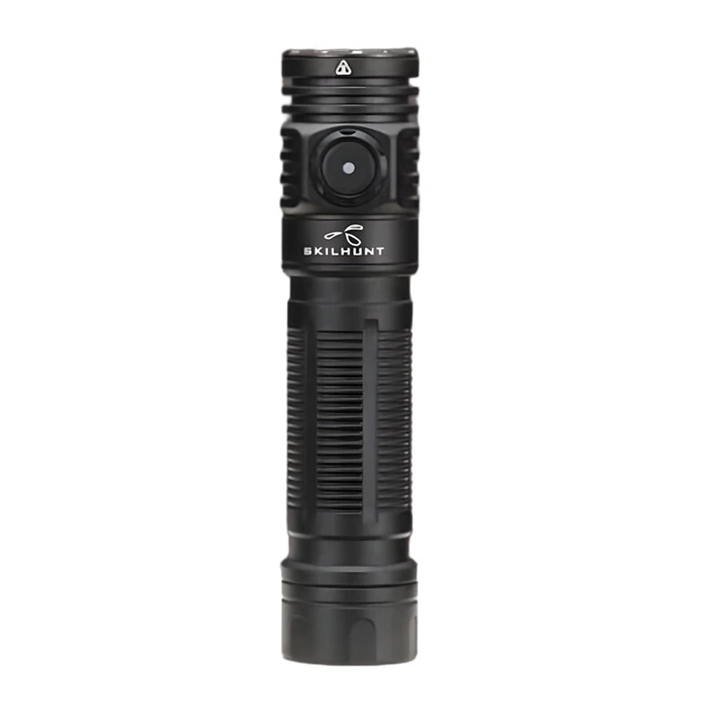 SKILHUNT M200 V4 1900 Lumens Powerful USB Rechargeable Flashlight Outdoor Adventure Gear Long Battery Life High Power LED Torch Magnetic Work Lamp Camping Light