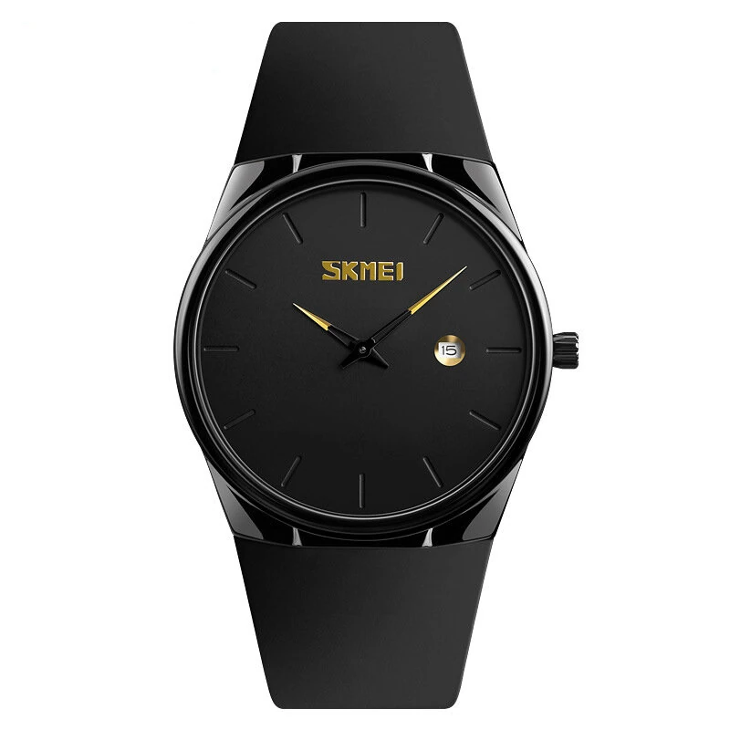 SKMEI Men's Quartz Watch Waterproof Small Dial Date Calendar Simple Fashion Sports Watch for Men Women — view 3