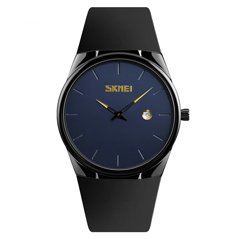 SKMEI Men's Quartz Watch Waterproof Small Dial Date Calendar Simple Fashion Sports Watch for Men Women — view 8