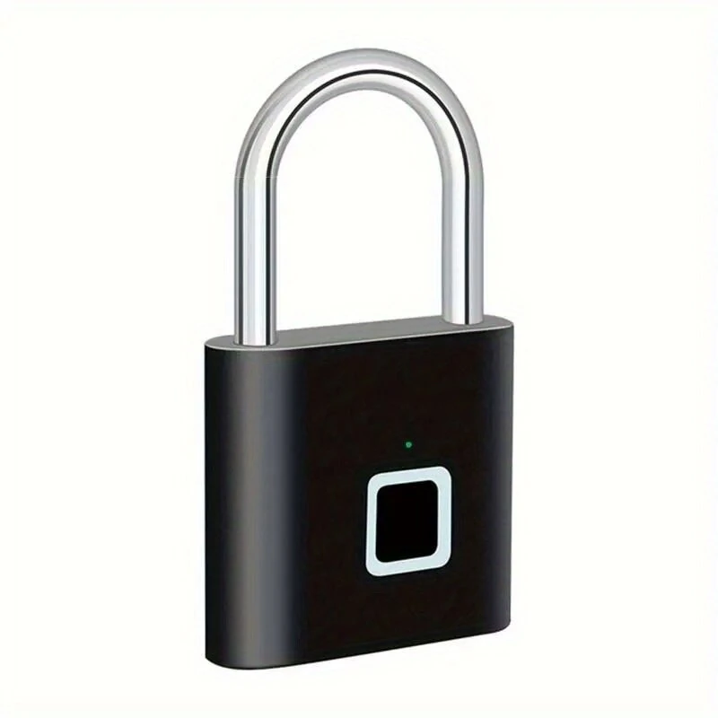 Smart Fingerprint Padlock 20 Fingerprints USB Rechargeable Door Lock Biometric Fingerprint Door Lock Zinc Alloy Smart Life Unlock — view 11