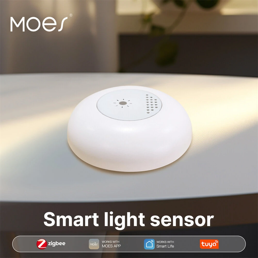 Smart Light Sensor Illuminance Brightness Test Home Lighting Automation Smart Home Tester APP Control — view 5