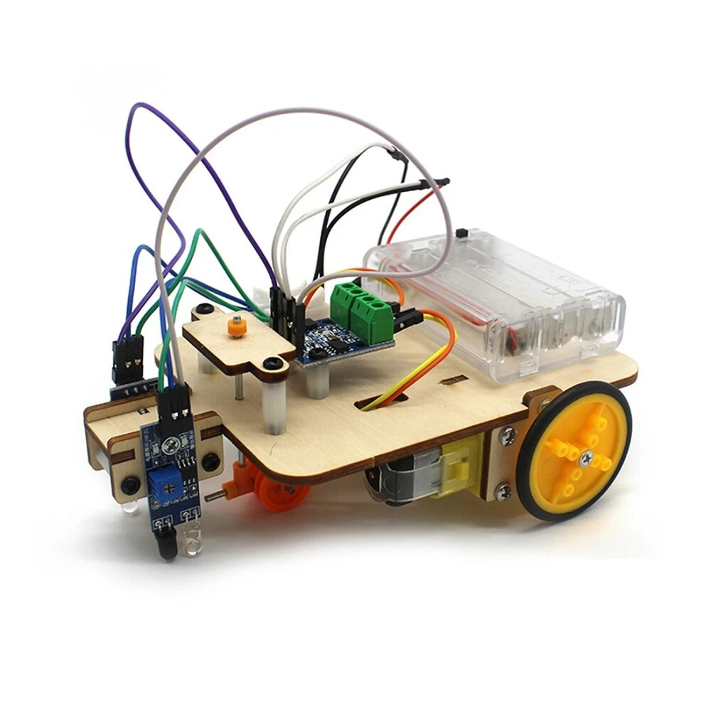 Smart Robot Truck Chassis Kit Steam Education Learning Electronic Circuit for Ar — Pricio