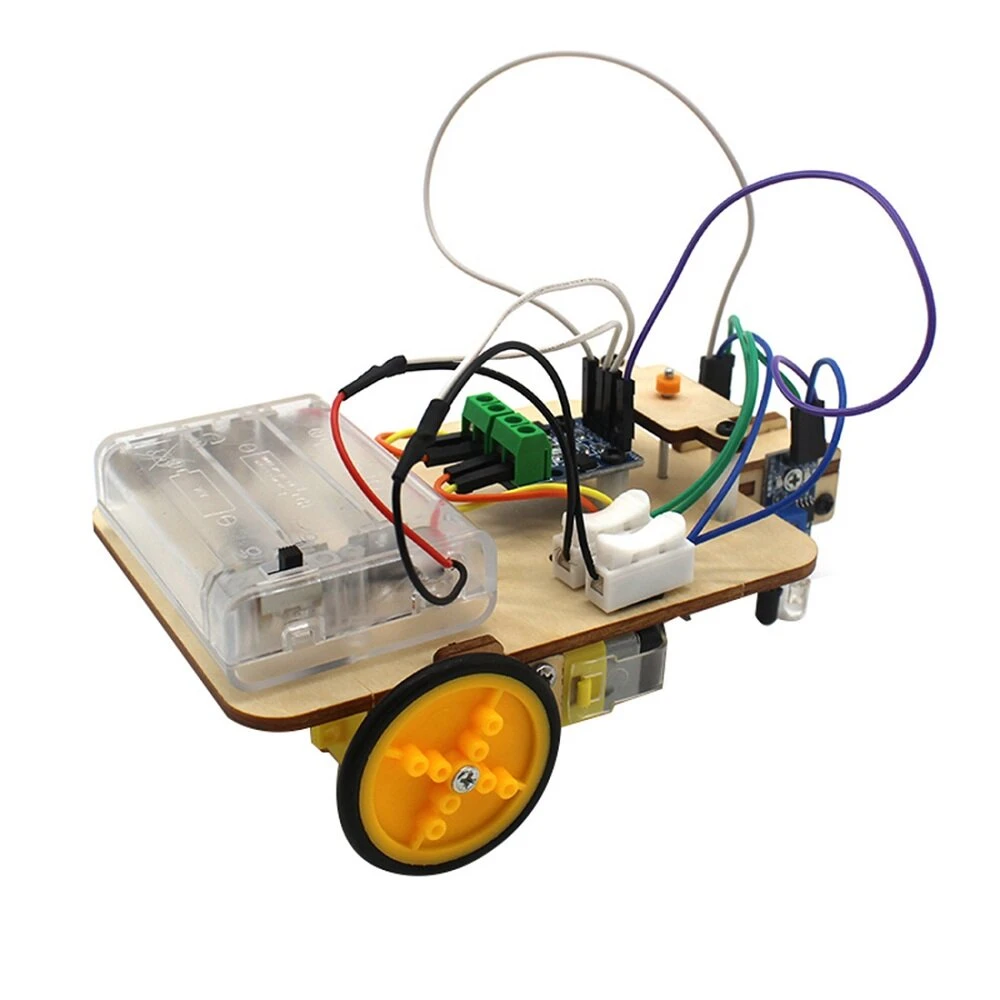 Smart Robot Truck Chassis Kit Steam Education Learning Electronic Circuit for Ar — view 3