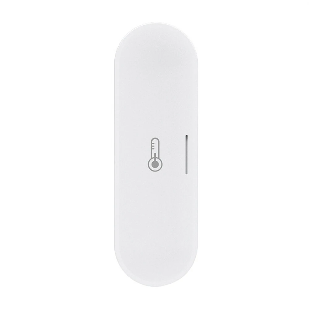 Smart Temperature and Humidity Sensor with High Accuracy Real-Time Updates Wide Detection Range Enhanced Wireless Standards Powered by Micro USB or Battery Ideal for Home and Office Monitoring — Pricio