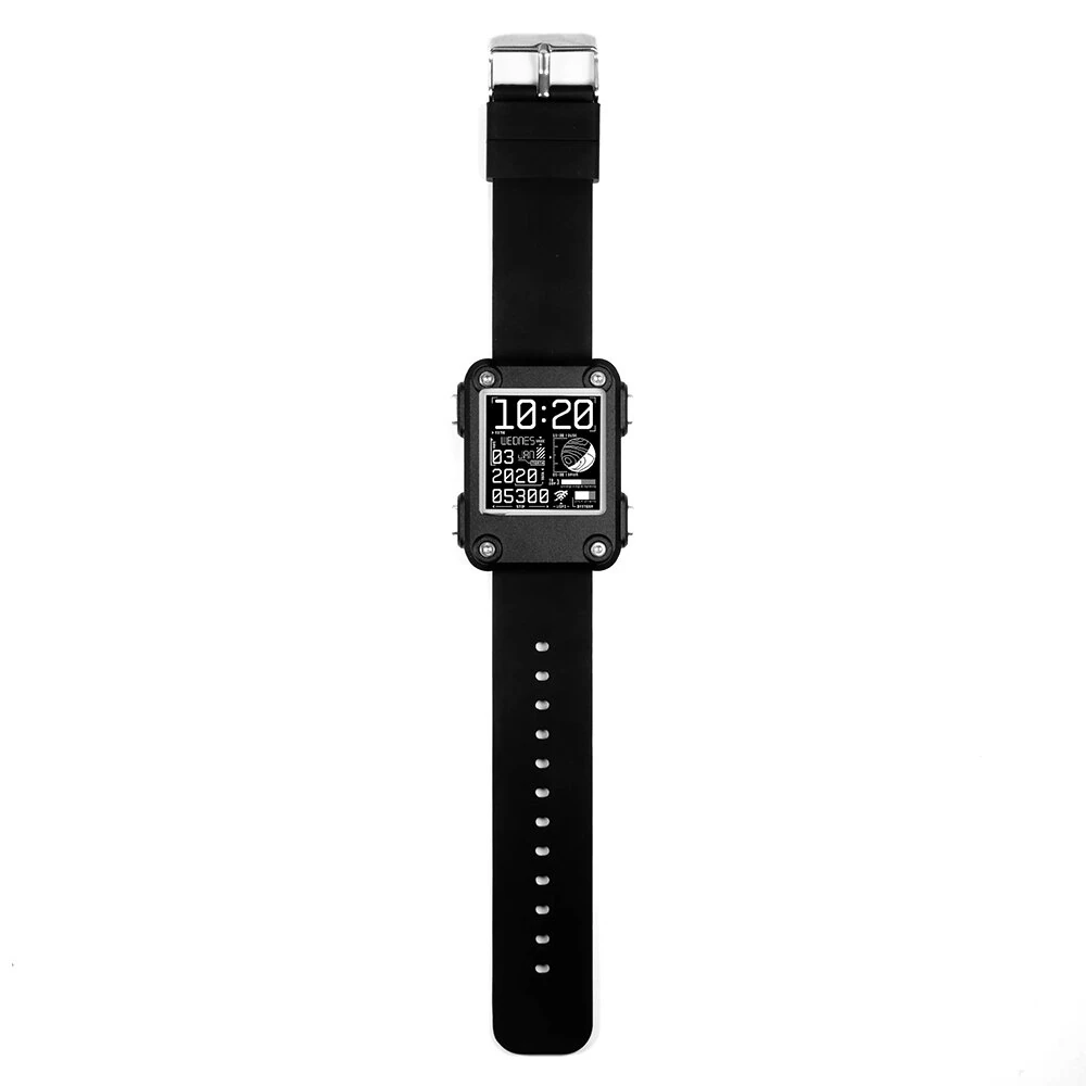 Smart Watch 2.0 PLUS Programmable Electronic Watch ESP32 Based Open Source E-Paper Display bluetooth Connectivity Real-Time Clock — view 4