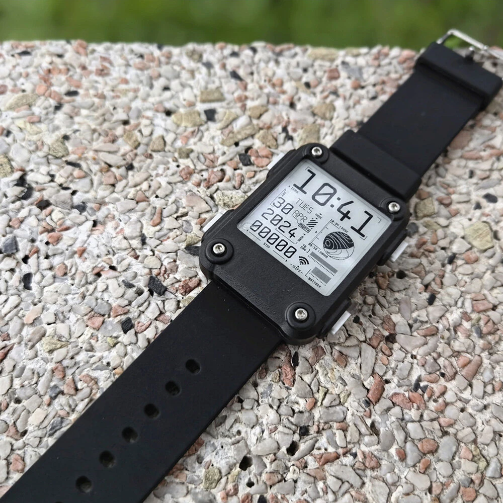 Smart Watch 2.0 PLUS Programmable Electronic Watch ESP32 Based Open Source E-Paper Display bluetooth Connectivity Real-Time Clock — view 7