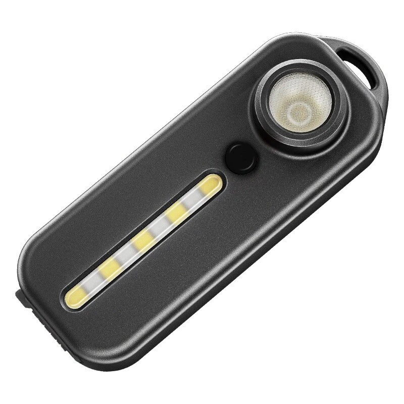 Smiling Shark JD-006 Rechargeable Shoulder Light COB Floodlight with Back Clip Type-C Charging Waterproof 5 Lighting Modes Security Patrol Emergency Flashlight — view 2