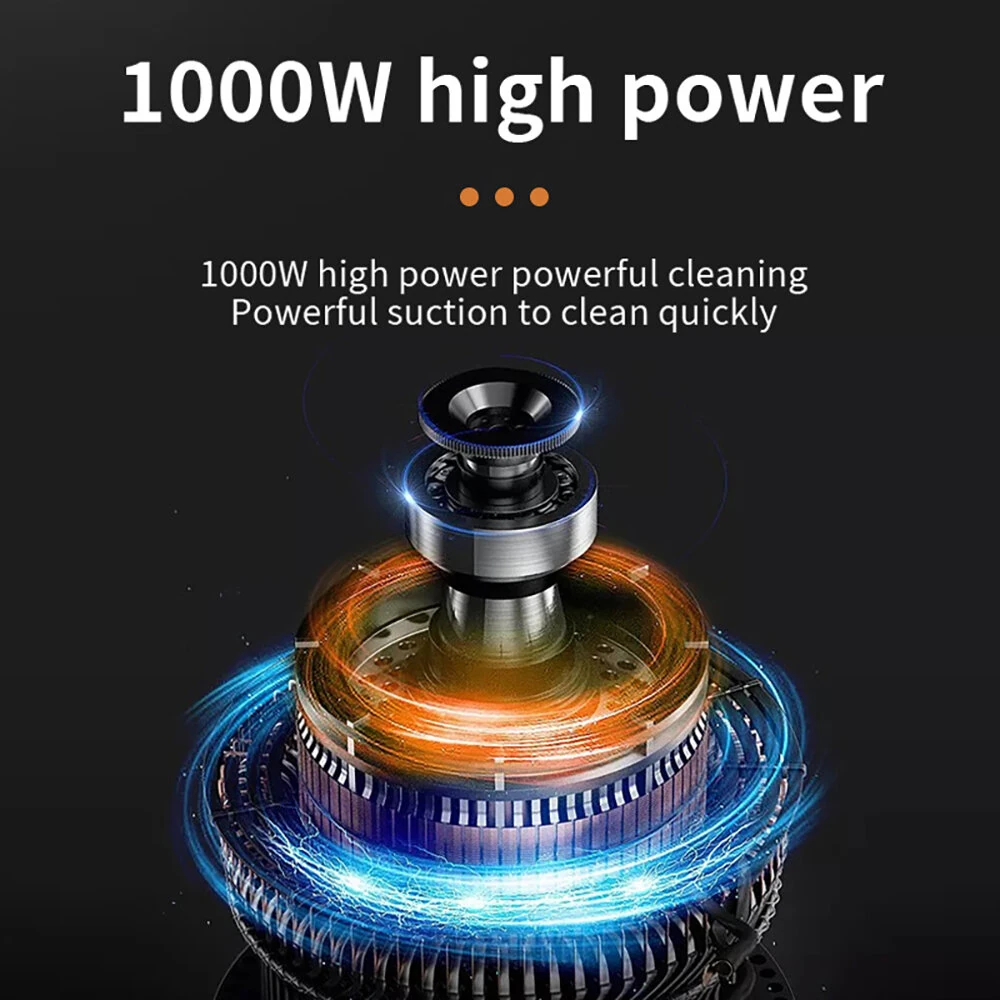 SOKANY 1000W Vacuum Cleaner Household Multi-Function Handheld Vacuum Cleaner Mite Removal Dust Removal Corded Vacuum Cleaner — view 5