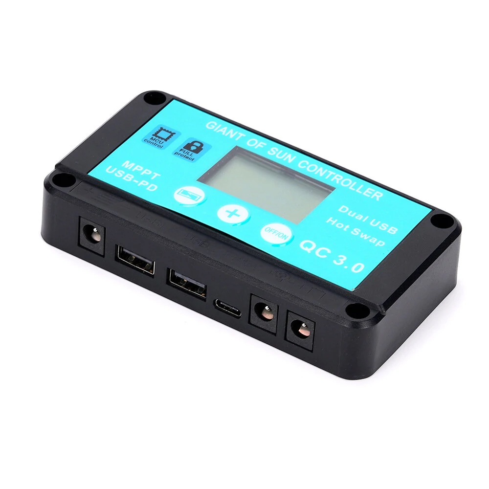Solar Controller Mppt Precise Monitoring Controller With Function LCD Screen Multiple Protection Solar Charge Controller — view 5