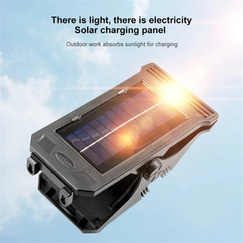 Solar Wall Lamp With Clip Motion Sensor Waterproof Portable Bug Killer LED COB Wall Light for Outdoor Courtyard — view 9