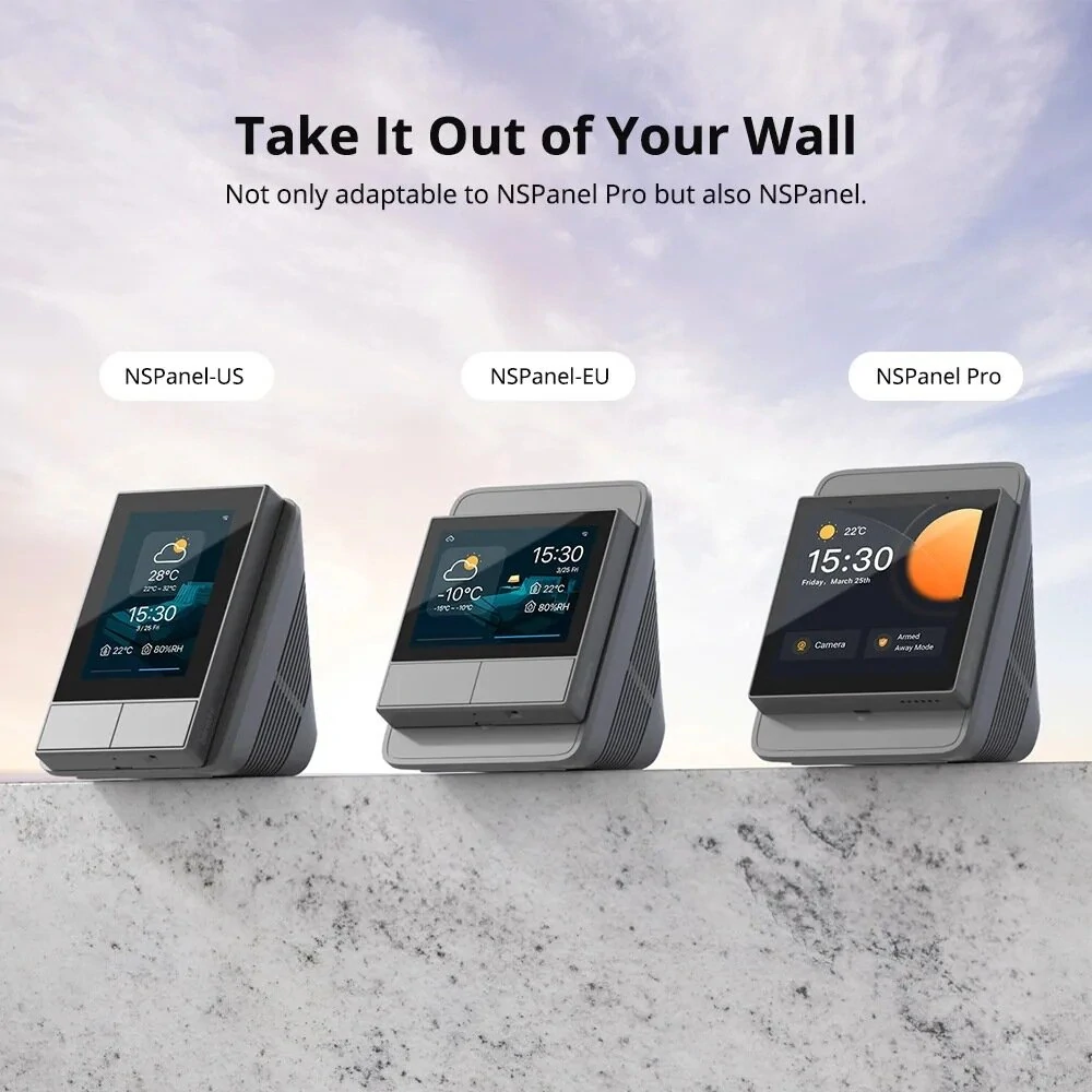 SONOFF Enclosure Stand StandB/StandW Base Compatible with NSPanel & NSPanel Pro — view 4
