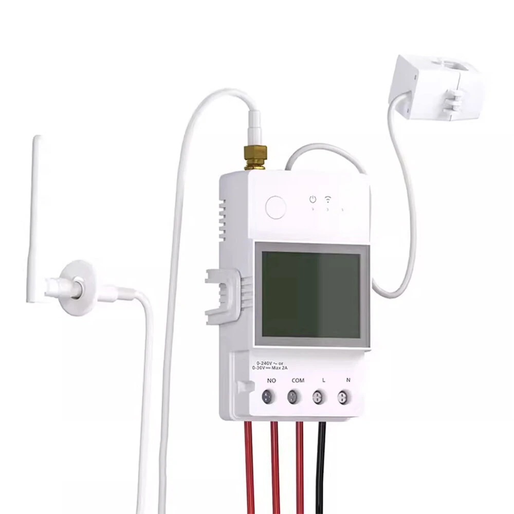 SONOFF POWCT Smart Power Meter Wi-Fi 100V-240V 24000W Real-Time Energy Monitoring Non-Contact Current Transformer — view 2
