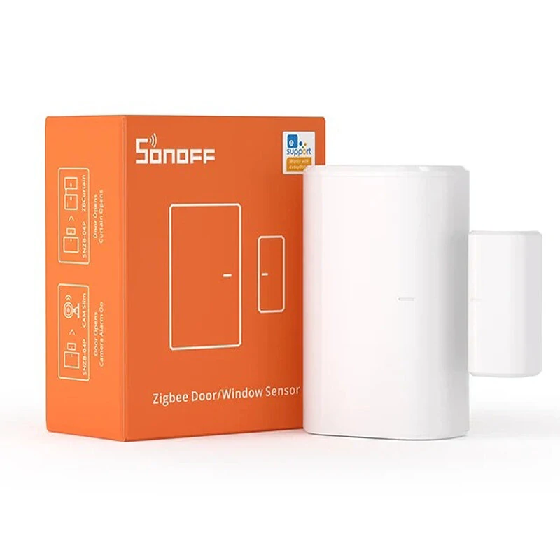 SONOFF SNZB-04P Zigbe Door Window Sensor Tamper Alert Smart Scene Remote Control Smart Home ZHA Work with Alexa Google Home — SONOFF
