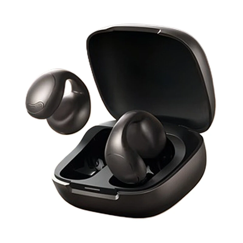 Soundcore C40i Clips-on Earbuds Wireless bluetooth 5.4 Earphone Flexible Joint Design Racetrack Dynamic Drivers 3D Surround Sound AI-Enhanced Clear Calls 21H Playback Headphones — Soundcore