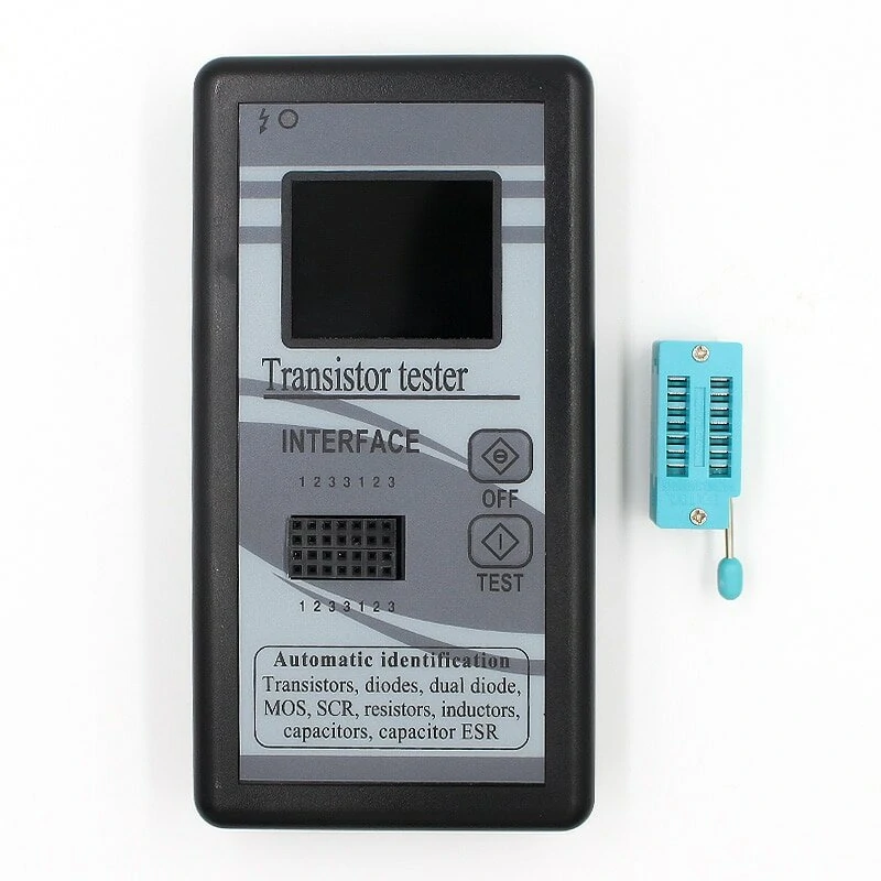 Special Version Multi-purpose Transistor Tester 128*160 Diode Thyristor Capacitance Resistor Inductance MOSFET ESR LCR Meter — view 3