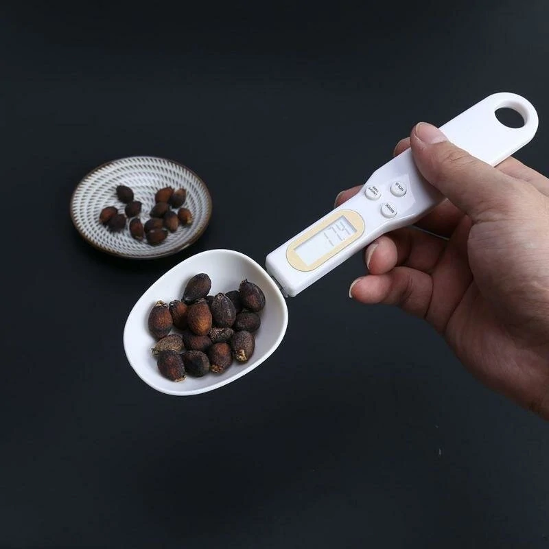 Spoon Scale Measuring Spoon Scale Food Scale Mini Electronic Scale Ingredients Scale Cat Food Dog Food Scale Milk Powder Scale Baking Measuring Spoon — view 5