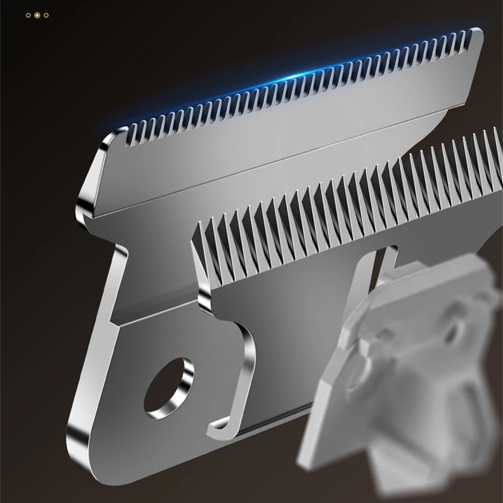 SPORTSMAN SM-749 Cordless Hair Clipper for Men Rechargeable 1500mAh Trimmer with Stainless Steel Blades & Adjustable Cutting Lengths — view 4