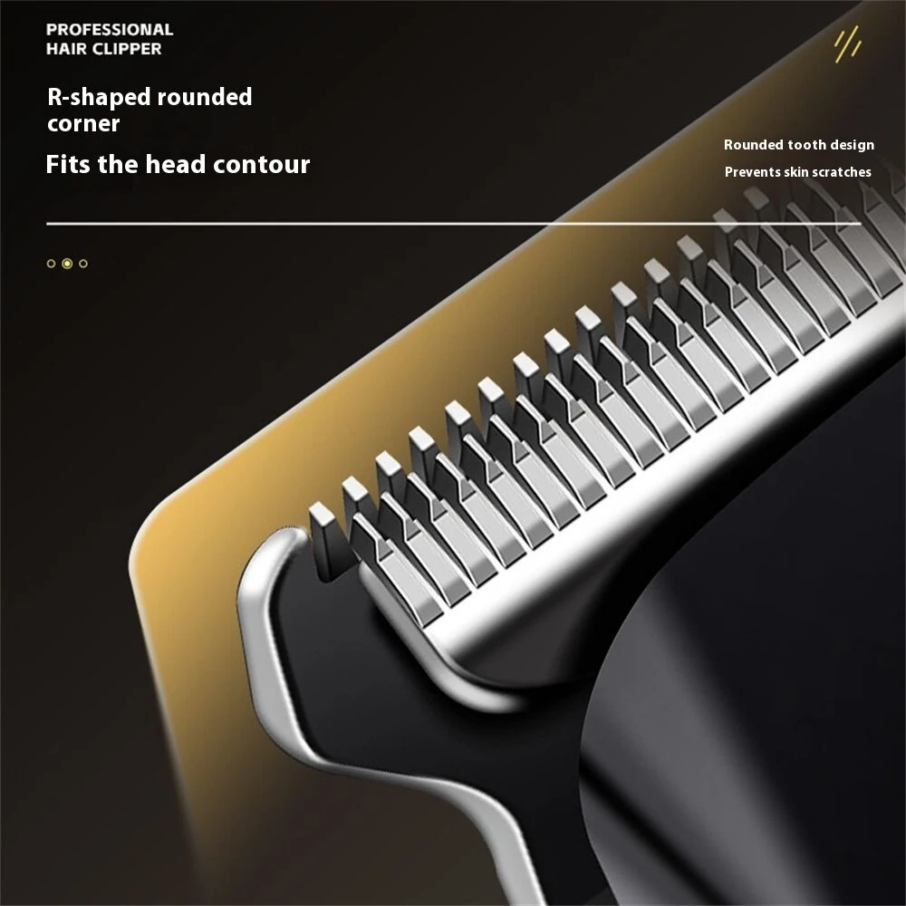 SPORTSMAN SM-749 Cordless Hair Clipper for Men Rechargeable 1500mAh Trimmer with Stainless Steel Blades & Adjustable Cutting Lengths — view 5